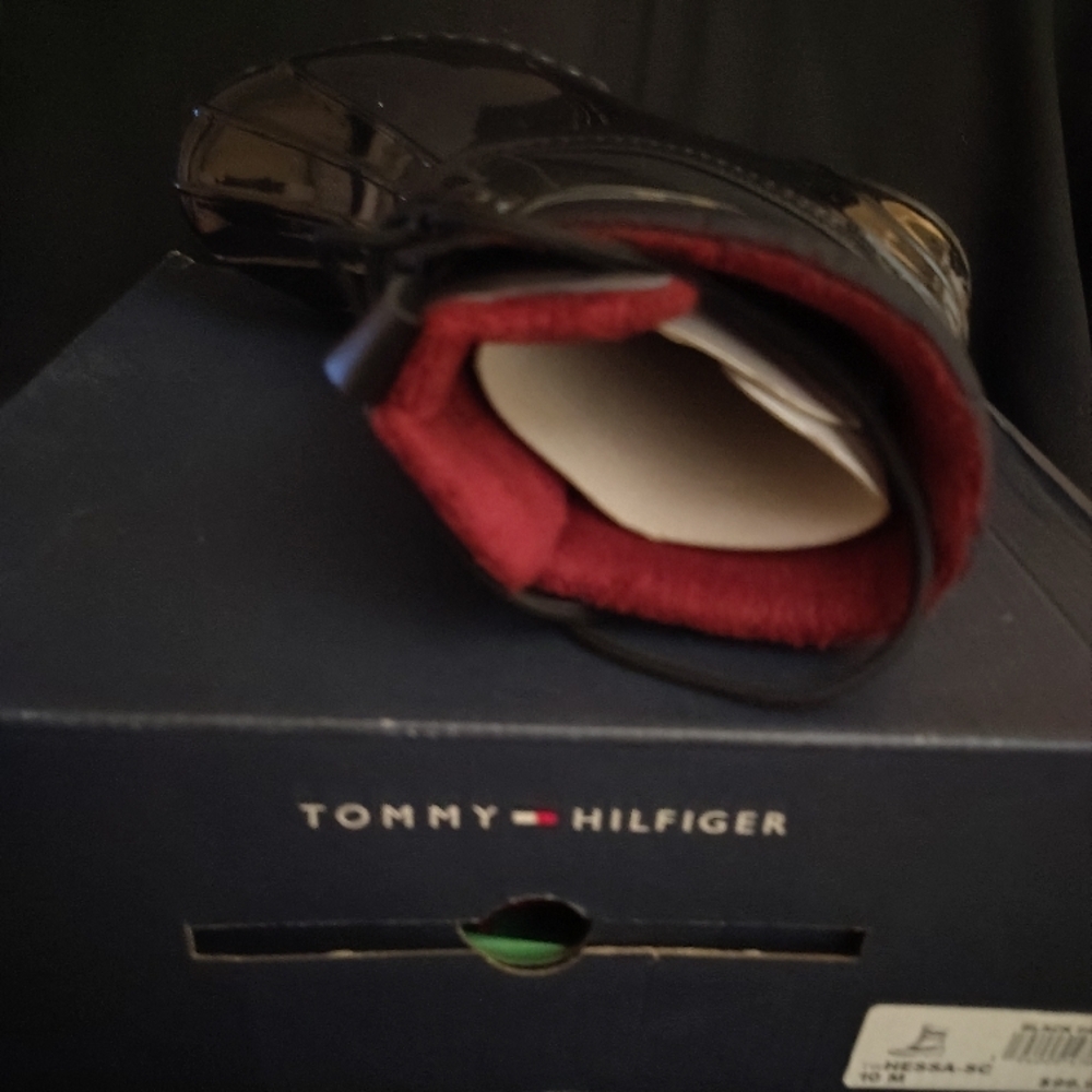 Tommy Hilfiger Black Boots